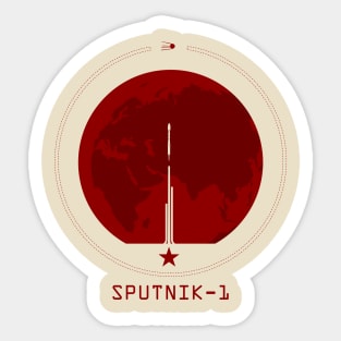 Sputnik Sticker